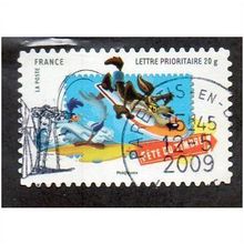 FRA 2009 (56c)(S/A) 'STAMPS DAY' FINE USED (EBID21019)