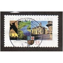 GER 2007 €0.55 (S/A) 'SAARLAND' FINE USED (EBID30-514)