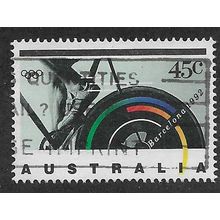 AUS 1992 45c 'OLYMPICS' FINE USED (EBID68-734)