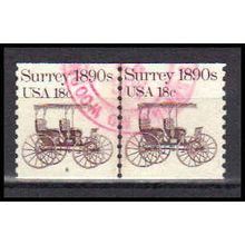 Used 1907 18c Surrey Very Fine CNP Left 8 PA0529