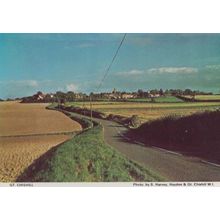 Great Chishill Village Main Road Cambridge Womens Institute Postcard