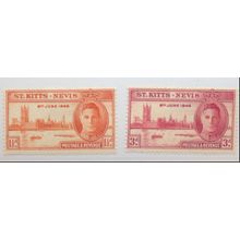 St. Kitts-Nevis Stamps Scott #91 To 92, Mint Hinged