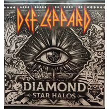 Def Leppard "Diamond Star Halos" Walmart Exclusive Metallic Lithograph Vinyl NEW