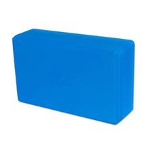 Foam Yoga Block [ 3" X 6" X 9" Blue ]