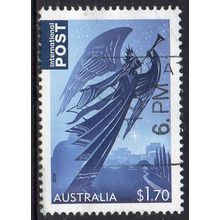 Australia 2016 Christmas - Angel $1.70 International Post Sheet Used