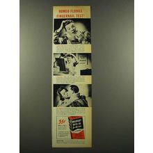 1940 Wildroot Hair Tonic Ad - Romeo Flunks Test