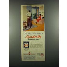 1955 Sherwin Williams Super Kem-Tone Paint Ad