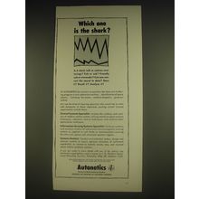 1963 North American Aviation Autonetics Ad - Which one is the shark?