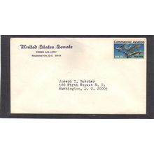 FDC Senate 1684 13c Aviation Unused (No Cachet-Typed/A) CV40283