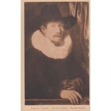 Gerbrand van den Eeckhout Portrait D'Homme Grenoble Museum Antique Postcard