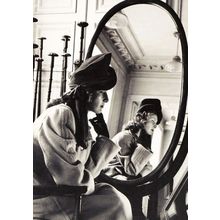 Millenery Salon WW2 Real Photo Ladies Model Modelling Paris Fashion RPC Postcard