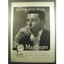 1955 Marlboro Cigarettes Advertisement - New From Philip Morris