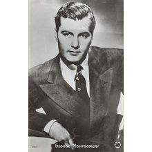 George Montgomery 240 Hollywood Film Star Rare Photo Postcard