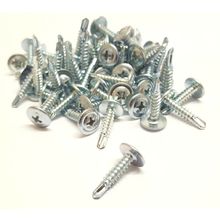 BAYPOLE SELF DRILLING/TAPPING SCREWS WAFER HEAD uPVC BAY WINDOW FIXING