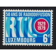 Luxembourg 50th Anniversary of Broadcasting 1979 MNH SG#1034 MI#997