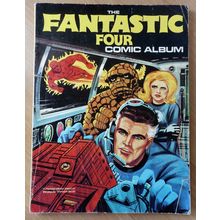 Fantastic Four Comic Album Marvel Vintage 1972 Stan Lee, Jack Kirby script & art