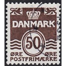 Denmark, 1967 50ore Definitive, SG 274 (Scott #494), fine used