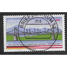 GER 2003 55c (S/A)'100TH ANN OF OBENDORF - LAUFEN BRIDGE' FINE USED(EBID60-796)