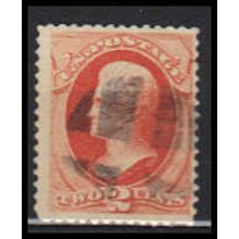 Used 178 2c Andrew Jackson Barely Clears RA0223