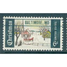 1384 6c Winter Scene Fine MNH MD. PreCnx R0355