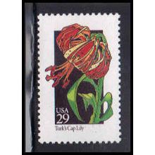 2681 29c Turk's Cap Lily Fine MNH V2328 (6)