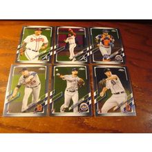 2021 Topps Chrome, 6-Rc Cards, SKUBAL/MIZE, ++