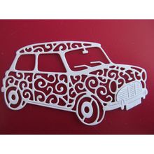 6 x Tattered Lace Die Cuts Mini/Mini Cooper