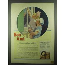 1925 Bon Ami Ad - It's Fun To Clean With It