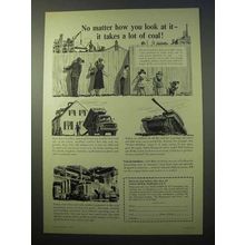 1951 Bituminous Coal Ad - No Matter How You Look At It