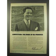 1956 American Petroleum Institute Ad - Ernest R. Breech