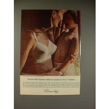 1964 Perma-Lift Bra Ad - What it Means to Be A Woman