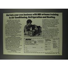 1986 NRI Schools Ad - Get into your own business