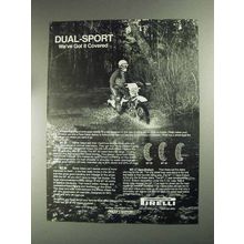 1991 Pirelli MT 50, MT 40 & MT 17 Gara Enduro Tires Ad