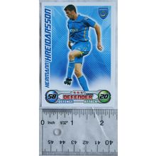 2008/09 Topps Match Attax Trading Card - Hermann Hreiðarsson, Portsmouth FC