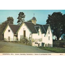 Eddergoll Mill Acharn Perthshire Lochtayside Crafts Postcard
