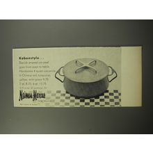 1955 Neiman-Marcus Casserole Advertisement - Kobenstyle