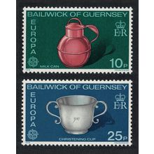 Guernsey Europa Handicrafts 2v 1976 MNH SG#139-140 Sc#135-136