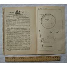 1890 Patent No. 16,684 manufacture of pails, Henry Wells Watson, Buffalo, NY, US