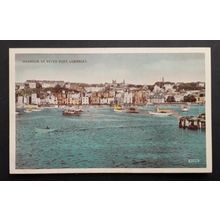 Guernsey - Harbour, St Peter Port - modern postcard (Constance)