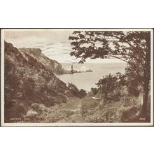 Anstey's Cove, Torquay, Devon, c.1940s - Valentine's Postcard