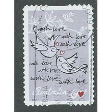 AUS 2012 60c (S/A) 'PAIR OF DOVES' FINE USED (EBID36-347)