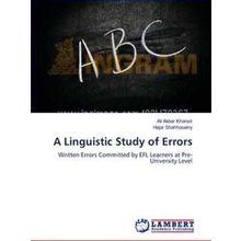 A Linguistic Study of Errors
