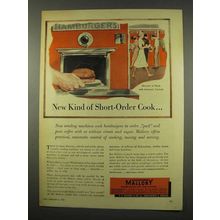 1956 Mallory Electronics Ad - New Short-Order Cook