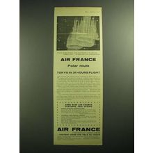 1958 Air France Ad - Polar Route