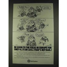 1978 Bell System Ad - Be Good To Folks in Europe