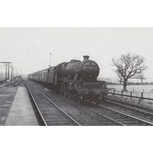 LMS Jubilee Class 4-6-0 No 45703 Thunderer Train at Chelford Station in 1949 Pos
