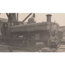GWR Class 0-6-0 PT No 29 Burwarton Train Real Photo Old Postcard