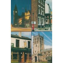 Rochdale Lancashire Co-Op Museum Town Hall Toad Lane Church Postcard
