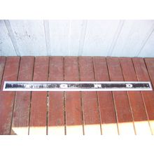 1972 FORD RANCHERO TAILGATE TRIM FINISH PANEL OEM