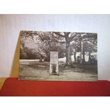THE RUFUS STONE, NEW FOREST, HAMPSHIRE unused antique postcard by J Salmon =